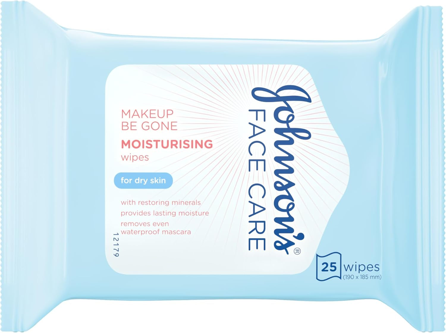 Face Care Makeup Moisturising Wipes, Pack of 25 Wipes
